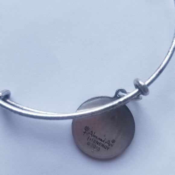 Alex and ani silver bracelet love - Picture 3 of 5